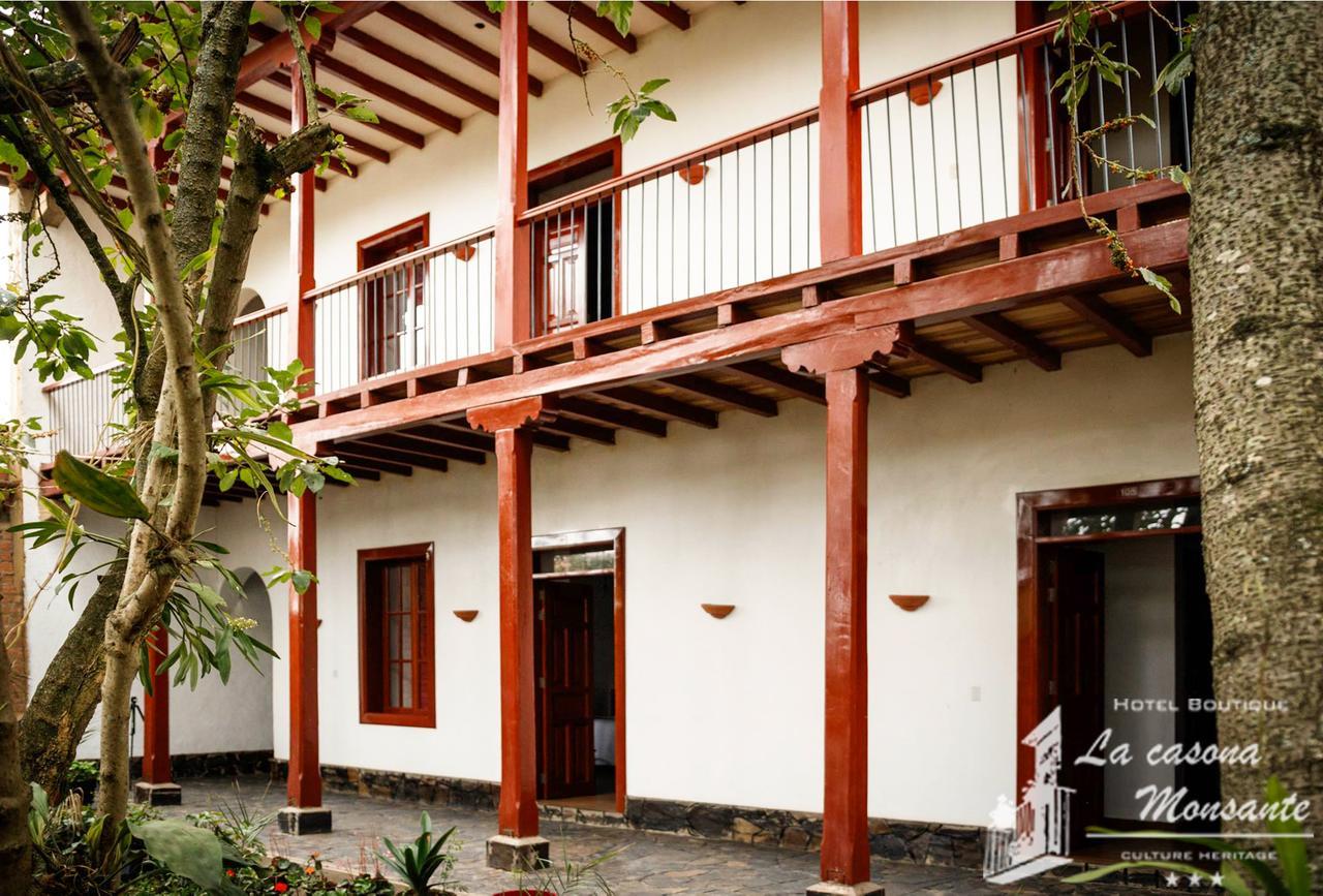 La Casona Monsante Hotel Chachapoyas Bagian luar foto